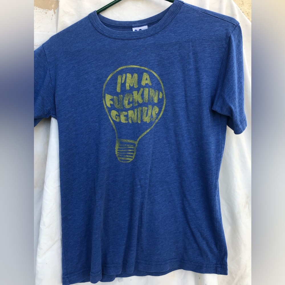 Blue Graphic T-shirt